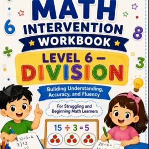 Math Intervention Workbook LEVEL 6- DIVISION