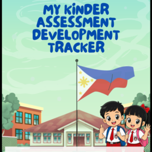 Kinder assessment development tracker booklet & teachers’ printable materials - 163 slides editable ppt