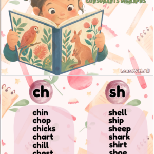 Jolly Phonics - Consonant Digraphs