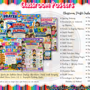✨ UPGRADED CLASSROOM POSTERS TEMPLATE – NOW AVAILABLE! ✨