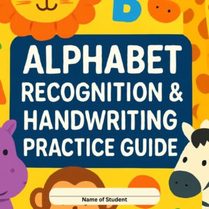 Alphabet Recognition and Handwriting Practice Guide