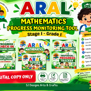 ARAL MATH PROGRESS MONITORING TOOL FOR GRADE 1