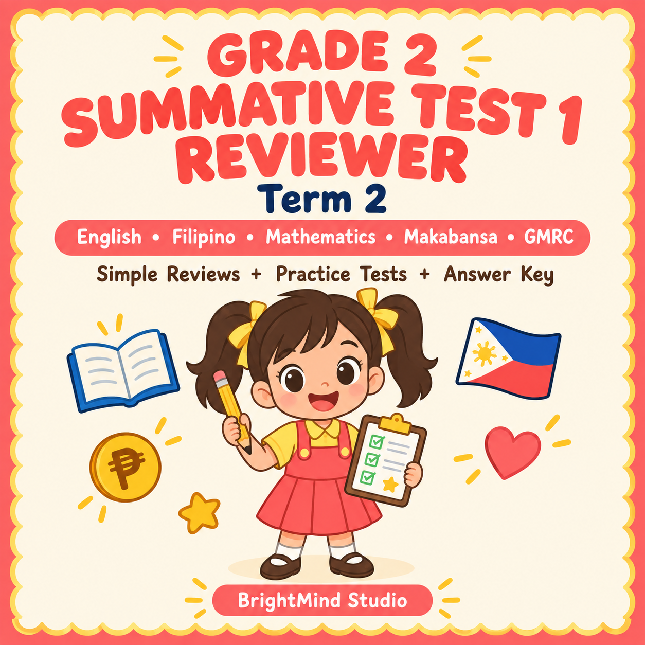 Grade 2 Summative Test 1 Reviewer | Term 2 | All Subjects