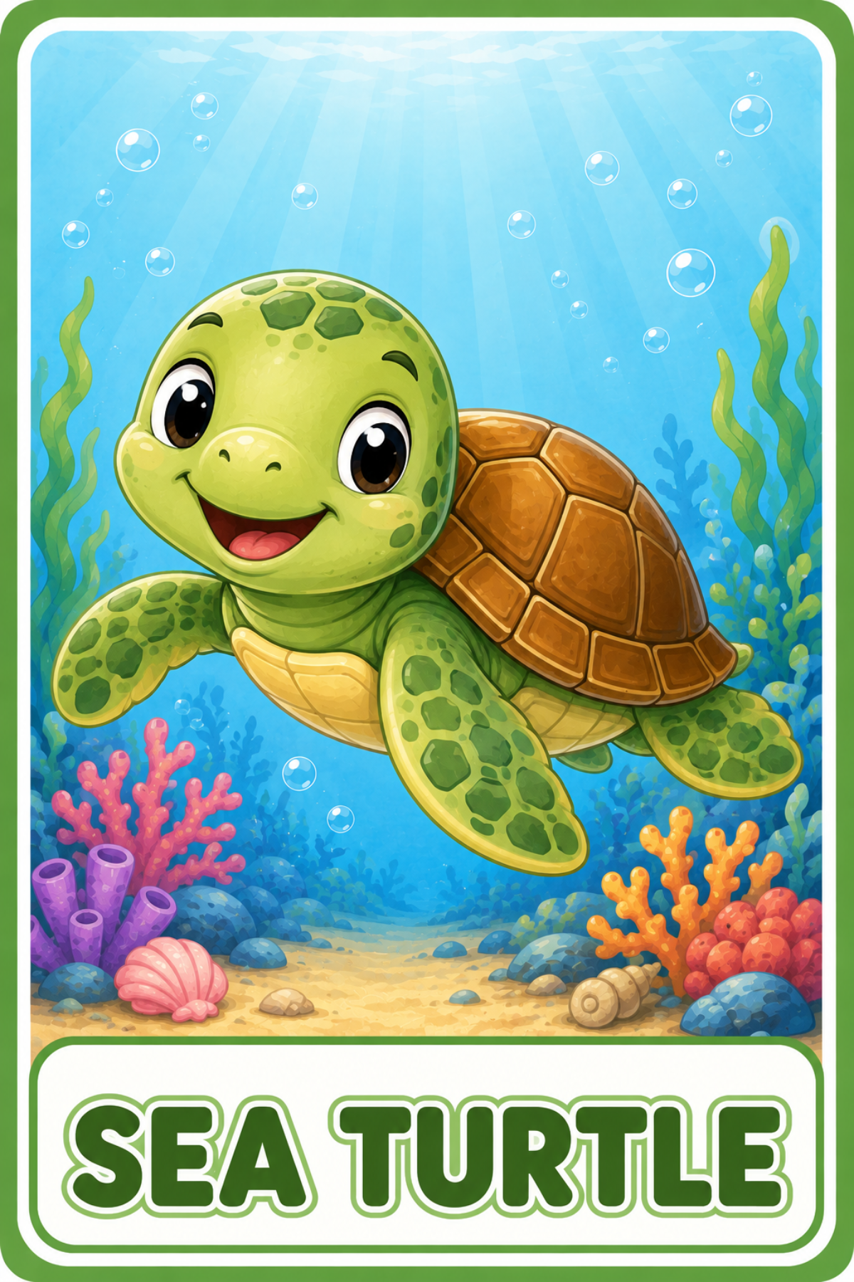 Ocean Animal Flashcards - Image 2