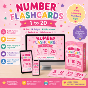 1-20 Numbers and its Names