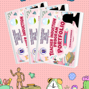 IPBT Portfolio Cover Page Course 1–6 | Editable Teacher Induction Program Covers | T.I.P. Portfolio Templates