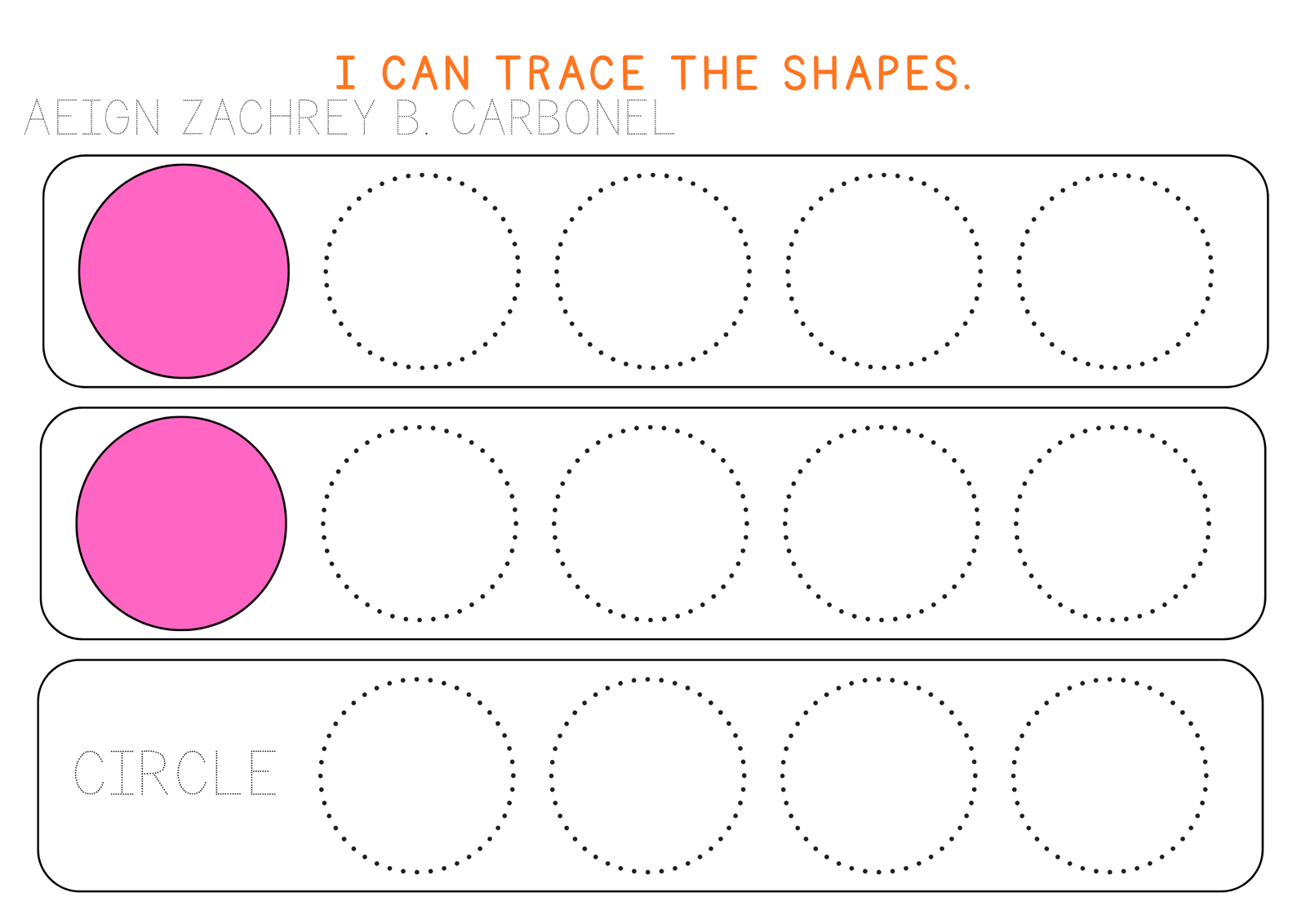 Customize Tracing, Writing, and Coloring Pad for toddlers - Image 6