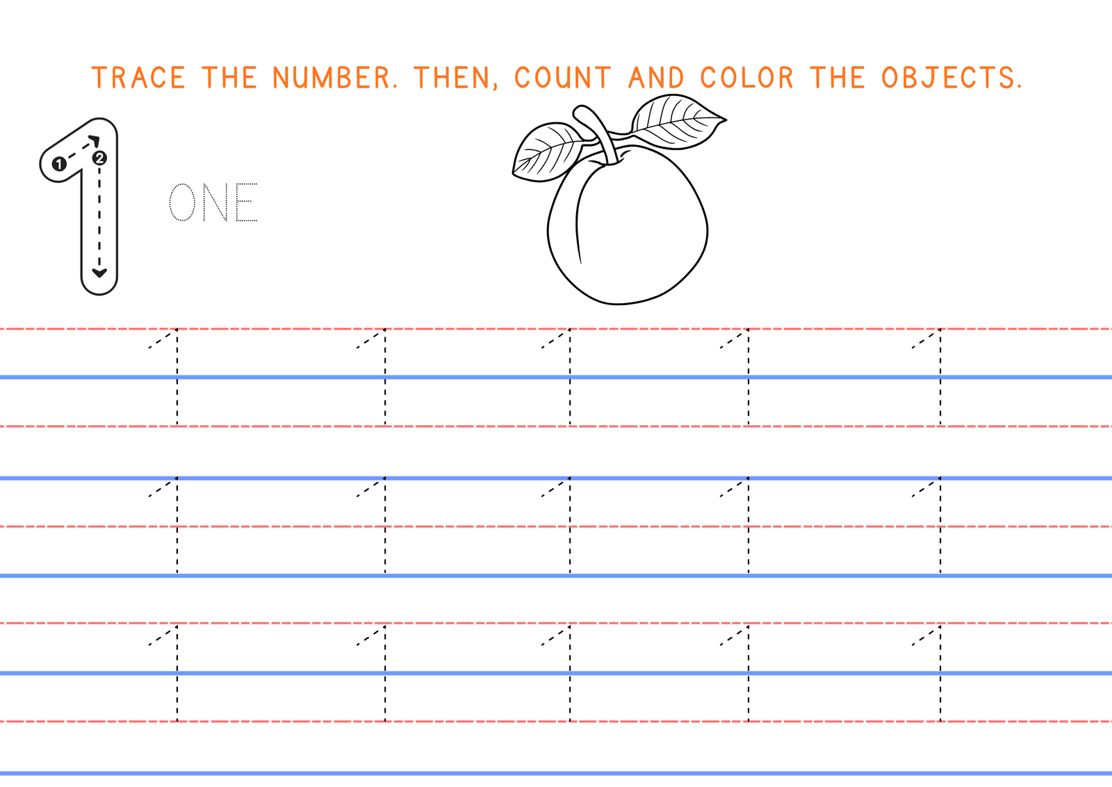 Customize Tracing, Writing, and Coloring Pad for toddlers - Image 5