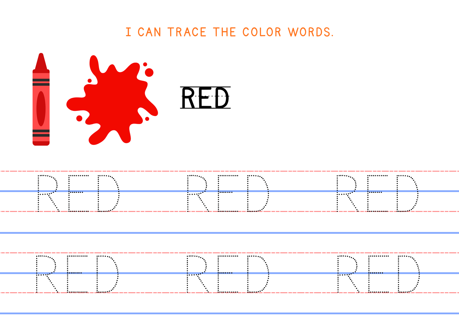 Customize Tracing, Writing, and Coloring Pad for toddlers - Image 4