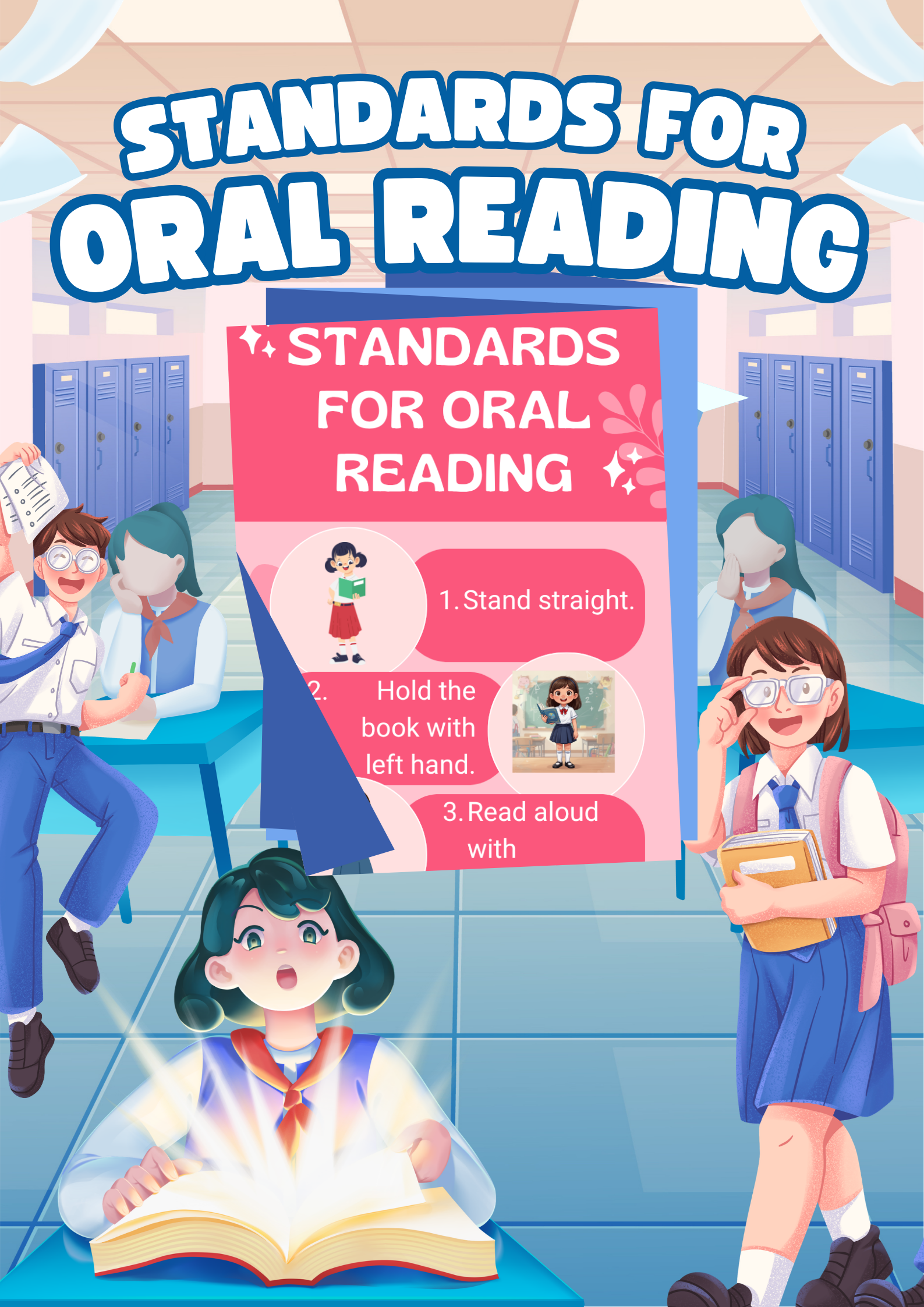 Standards for Oral Reading | Classroom Reading Poster
