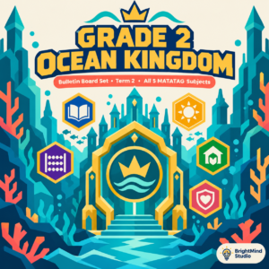 Grade 2 Ocean Kingdom Bulletin Board Set | Term 2
