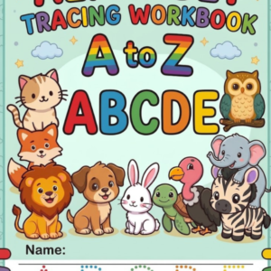Learning and Tracing Alphabet with Cute Animals for kids