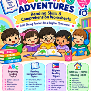 Fun with Reading MATATAG Literacy and Comprehension Activities