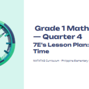 Grade 1 Math : Time