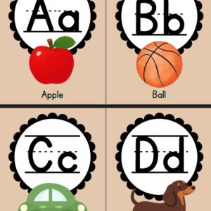 Alphabet Cards Printable