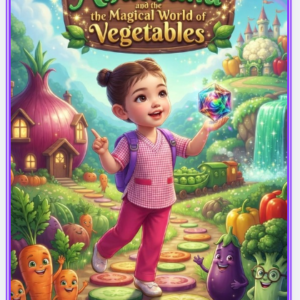 Anathalia and the Magical World of Vegetables (Story Book/Coloring Book)