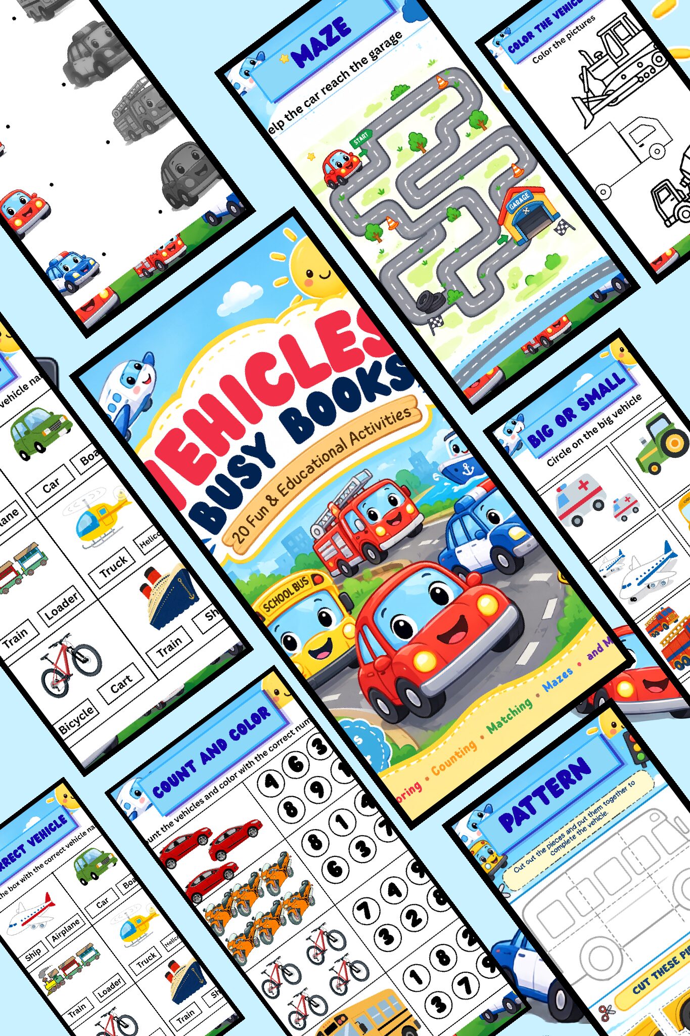 Vehicles books