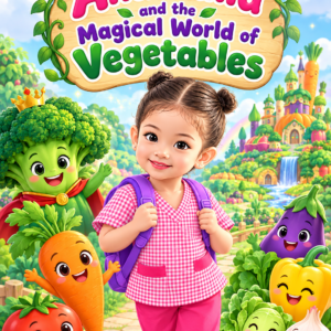 Anathalia and the Magical World of Vegetables (Story Book/Coloring Book)