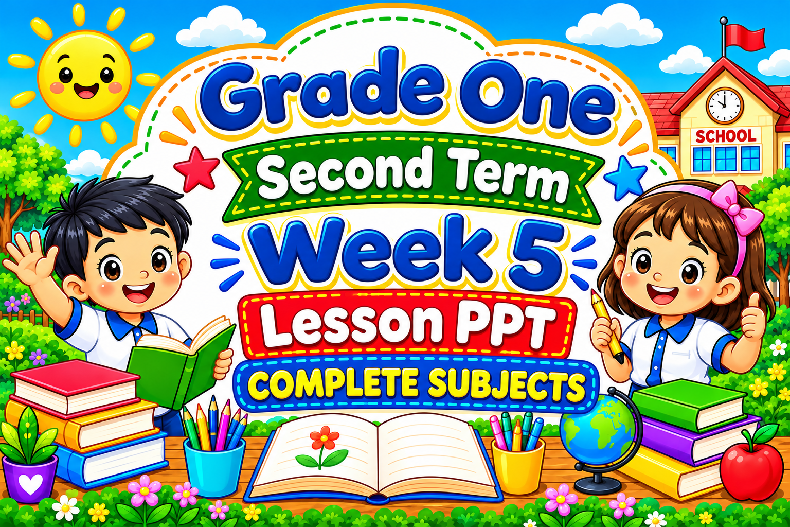 GRADE 1 - PPT Term 2 (Second Term) Week 5 Grade 1 (COMPLETE SUBJECTS)
