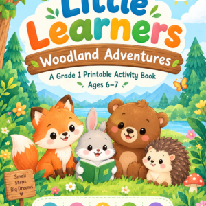 Little Learners: Woodland Adventures – Grade 1 Activity Book