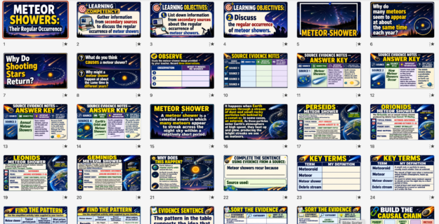 βοΈπ GRADE 9 SCIENCE β TERM 2 WEEK 6 β¨ METEOR SHOWERS: THE REGULAR OCCURRENCE β¨