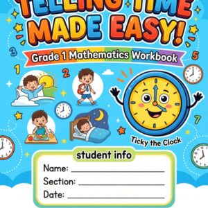 Telling Time Made Easy! — Grade 1 Mathematics (28pages)