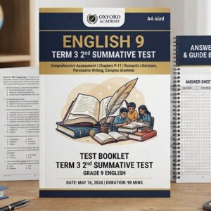 ENGLISH 9 TERM 3 2nd Summative Test Package (TOS, Test questions, Reviewers)