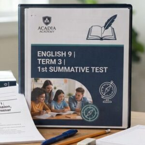 ENGLISH 9 TERM 3 1st Summative Test Package (TOS, Test questions, Reviewers)